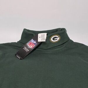 Vintage Green Bay Packers Women's Turtle Neck Long Sleeve Shirt Size Small NWT